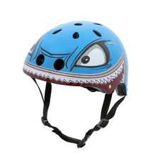 미니호닛 샤크 LED 어린이 헬멧 SH807, 블루