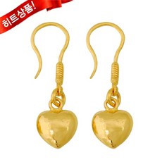 순금하트귀걸이3.75