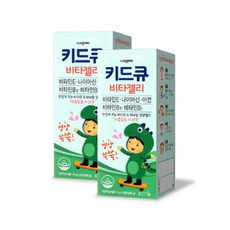 일동제약 키드큐 비타젤리 20포 어린이 키즈 영양제 종합비타민, 1개