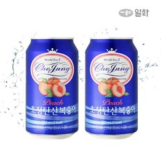 [본사직영] 초정탄산수 350ml 유자 + 복숭아 각 24캔 총 48캔, 없음, 48개