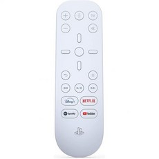 정품 플레이스테이션5 미디어 리모컨 (CFI-ZMR1J) \"PlayStation\" 로고스티커(포함), 보너스 에디션, 1개