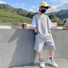틴피드 남자 아동 반팔 반바지 트레이닝 세트