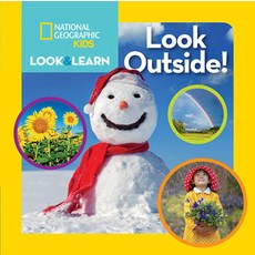 (영문도서) National Geographic Kids Look and Learn: Look Outside! Board Books, English, 9781426327025