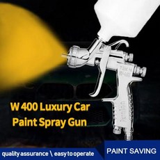 자칸 Avalon W-400 에어 파워 스프레이건 페인팅 권총 HVLP 수동 건 자동차 수리, 04 gravity 1.8mm nozzle, 1개