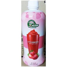 대용량 업소용 식자재 딸기스무디(세미 1.8K)X6, 1, 1