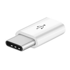 휴대용 마이크로 USB 타입-C 어댑터 1000 데이터 충전 삼성 Xiaomi 화웨이 OPPO 에 대 한 편리한 일반 3.1, 02 White, White