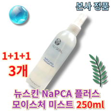 [1+1+1 정품 BEST PICK] 뉴스킨 NaPCA 플러스 모이스처 미스트 250ml 3개 (+퀵배송 증정) 당일발송 MD추천 수분미스트 뉴스킨napca 뉴스킨미스트 미스트