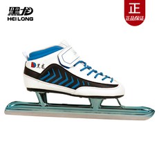 인라인스케이트 흑룡 스케이트화 성인 스피드스케이팅 타입학생 수업시작 큰길 남녀 쇼트, C01-스타 스피드 블루화이트+날커버