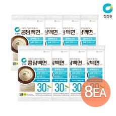 종가집 청정원 콩담백면 150g X 8개