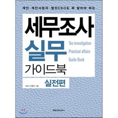 세무조사 실무 가이드북: 실전편:개인 개인사업자 법인CEO도 꼭 알아야 하는