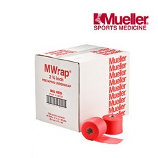 뮬러 [오후 5시 이전 주문 당일 발송]뮬러 엠랩 MWrap 스포츠 테이핑 레드 1박스 (48롤), 1box, 48롤