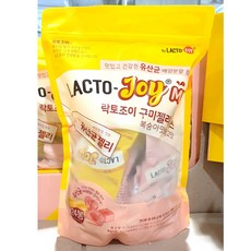 종근당건강 락토조이 구미젤리 믹스 복숭아맛 망고맛 25gX24봉, 600g, 5개