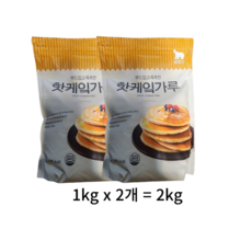 곰표 핫케잌가루, 2kg, 1개