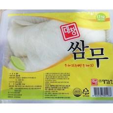 쌈무(대창 냉장 흰색 3K), 3kg, 1개