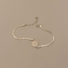 실버925뱀줄팔찌