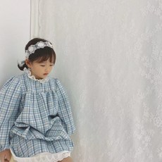 베베스클로젯 기모체크원피스 겨울원피스