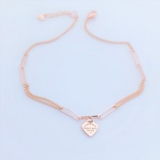 14k체인하트발찌