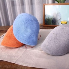 중학생여름빵모자