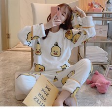MICHA 편안한 따뜻한 홈웨어 실내복 잠옷 KZZ317