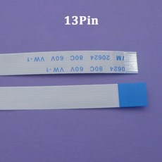 1pcs 13Pin FC FPC 플랫 플렉시블 케이블 1.0mm 0.5mm 13 핀 A 전방 길이 100/150/250mm 리본 플렉스 AWM 20624 80C 60V VW-1, [05] 150mm Type A, [01] pitch0.5mm width 7mm, [01] 13P, 1개