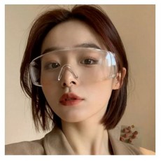 고로 보안경 산업용 워터밤 눈보호 투명 고글 김서림 방지 무왜곡 남녀공용, 3개