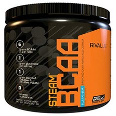 Rivalus Steam Energy Drink Blue Raspberry 0.8 Pound 30 Servings, 1개