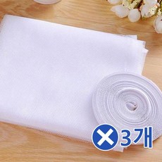 캠핑 침대 모기장 텐트 방충망 붙이는 셀프 150x200cm x3개 보수용 시트, 1개