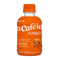 빙그레 아카페라 카라멜마끼아또 240ml x 40입, 40개