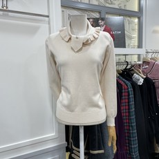 샤틴 리본 포인트 니트o203t945