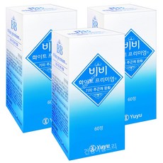 기미 주근깨 완화 유유제약 비비 화이트 프리미엄 60정