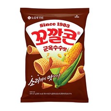 꼬깔콘 롯데제과 군옥수수맛, 67g, 4개
