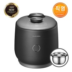 [KT알파쇼핑]쿠첸 트리플 6인용 홈 IoT 올스테인리스 IH전기압력밥솥 CRT-SPS0640K
