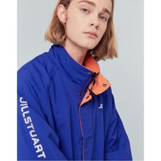 20FW [Fleece Hoodie Zip-up Jumper] 블루 유니섹스 J 시그니처 우븐 플리스 리버시블 웝업 점퍼 JMJU0D762B2