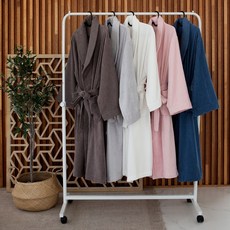 기라로쉬 샤워가운 순면 홈웨어 5color 목욕가운, M, 블루, 1개
