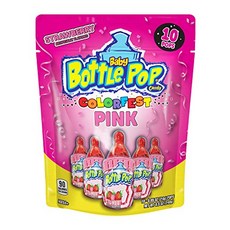 Baby Bottle Pop Individually Wrapped Pink Strawber Baby Bottle Pop Individually Wrapped Pink Strawbe, 1개, 553.38g