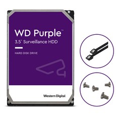 웨스턴디지털 WD PURPLE 보안시스템 CCTV녹화 WD43PURZ 4TB - wd43purz