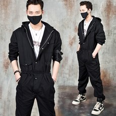 남자후드점프수트