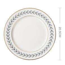 해외 로맨틱한 인스넷 레드 북유럽 아침 식기 가정용 식기-134617, 02.블루 플로피 디스크, 단일옵션