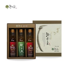 향지촌 미니어처 세트(달콤사과+현미+적양파식초), 3개, 75ml