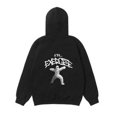 테온셀 EXERCISE ATHLETIC CLOUD HOODIEBLACK