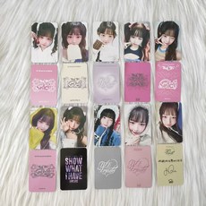 아이브 레이 포카 미니2집 SWITCH 싱가포르 특전카드 am ny mmt2 파자마카드 IVE REI 3기 회원선물 굿즈포토카드 8장, 002