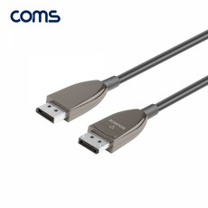 MDS3841 Coms 디스플레이포트 리피터 광 케이블 50M DP 리피터/리피터케이블/광케이블/영상케이블, 단일상품