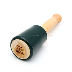 철마 원통형 우레탄망치 서각 끌 망치 가죽공예 목공 공구, 1개