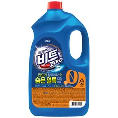 비트 진드기 제로 드럼용 액체세제 본품, 4L, 4개