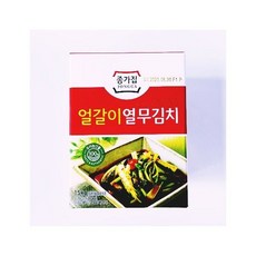 종가집얼갈이열무김치