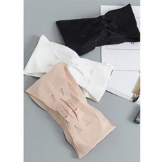 파자마세트 기능성속옷 언더웨어 사각 여자파자마 심플 잠옷세트 튜브탑, 블랙