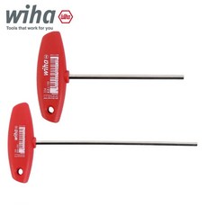 WIHA 티렌치 독일 T자렌치 육각 T렌치 숏 롱 2mm-12mm, 1.이하 T렌치(숏), 10MM(200MM), 1개