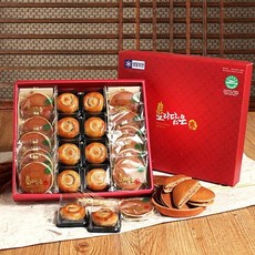 2박스 국산 찰보리/경주빵 선물세트 특호 1호, 없음