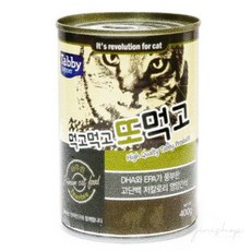 썸데이몰 테비 고양이 캔 400G 태비토퍼, 1개