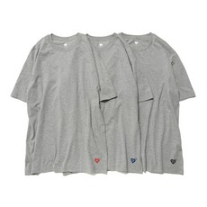 [당일발송 우체국택배] 휴먼메이드 3팩 티셔츠 세트 HUMAN MADE 3-PACK T-SHIRT SET